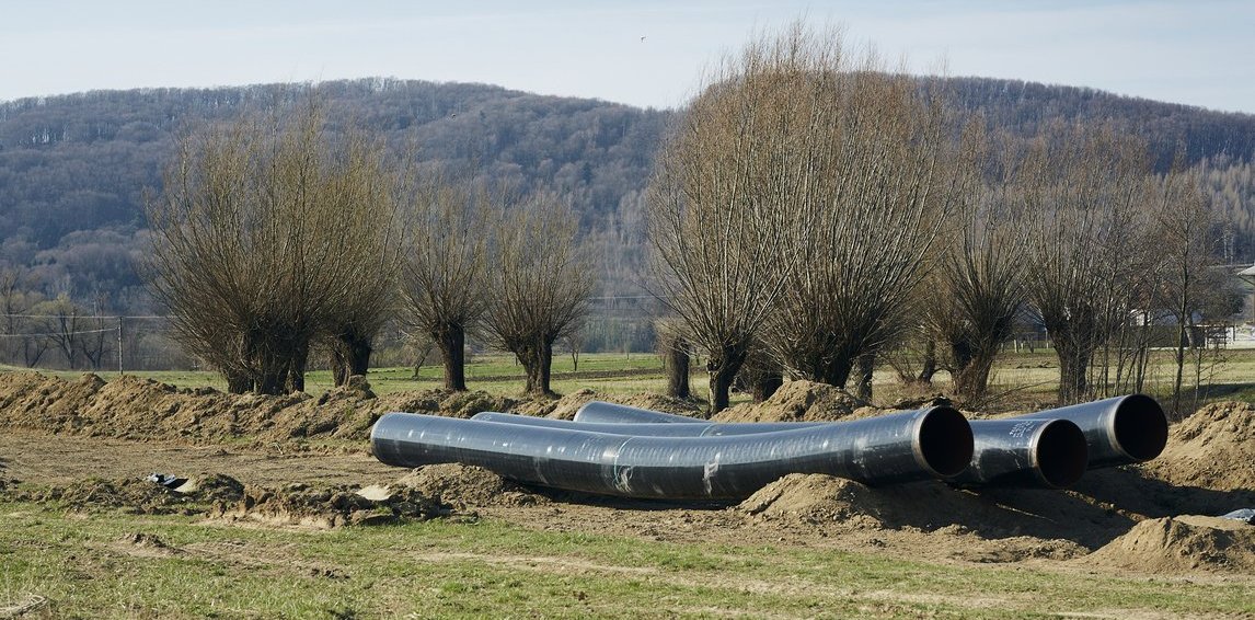 Budowa gazociągu Strachocina-Pogórska Wola 