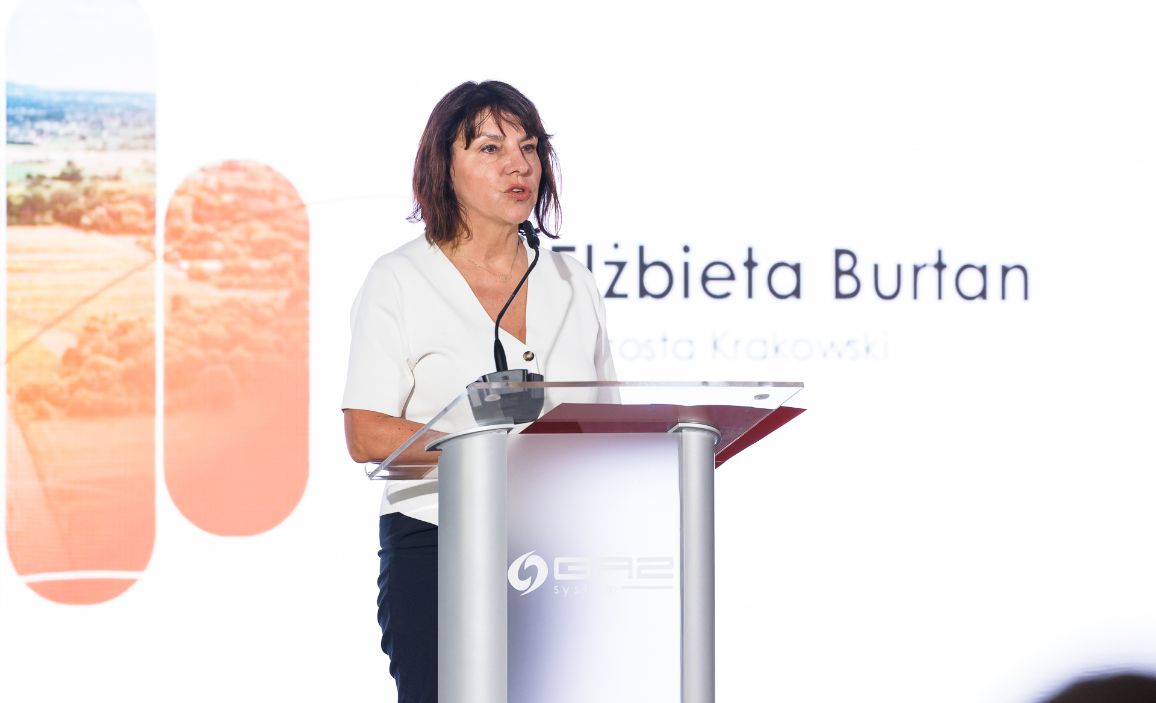 30.06.2026 Uroczystość otwarcia gazociągu Wężerów – Przewóz Starosta Krakowski Elżbieta Burtan