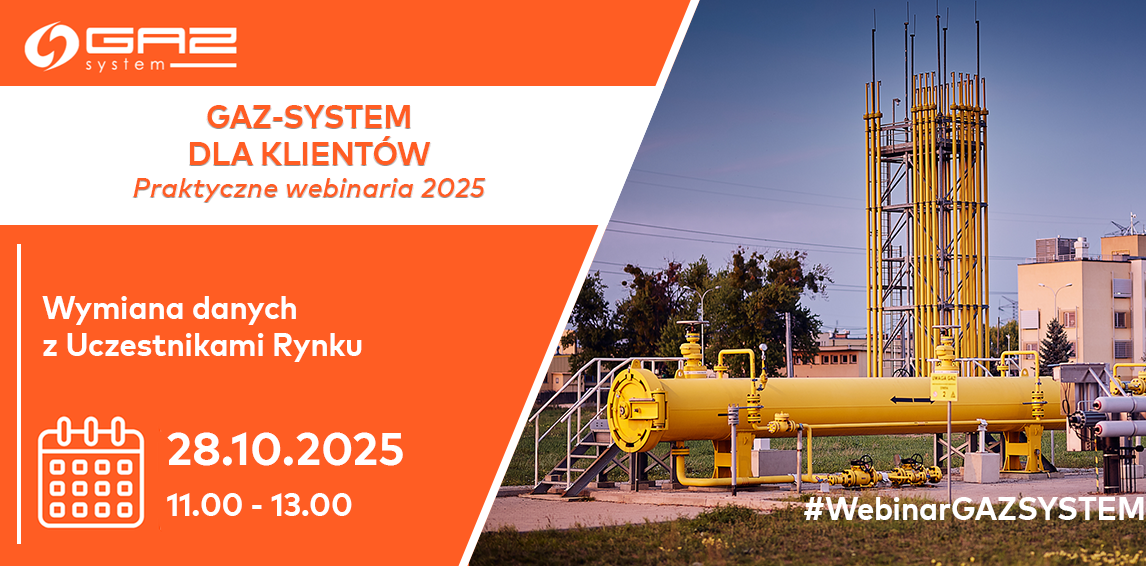 Formularz webinarium Wymiana danych z Uczestnikami Rynku.