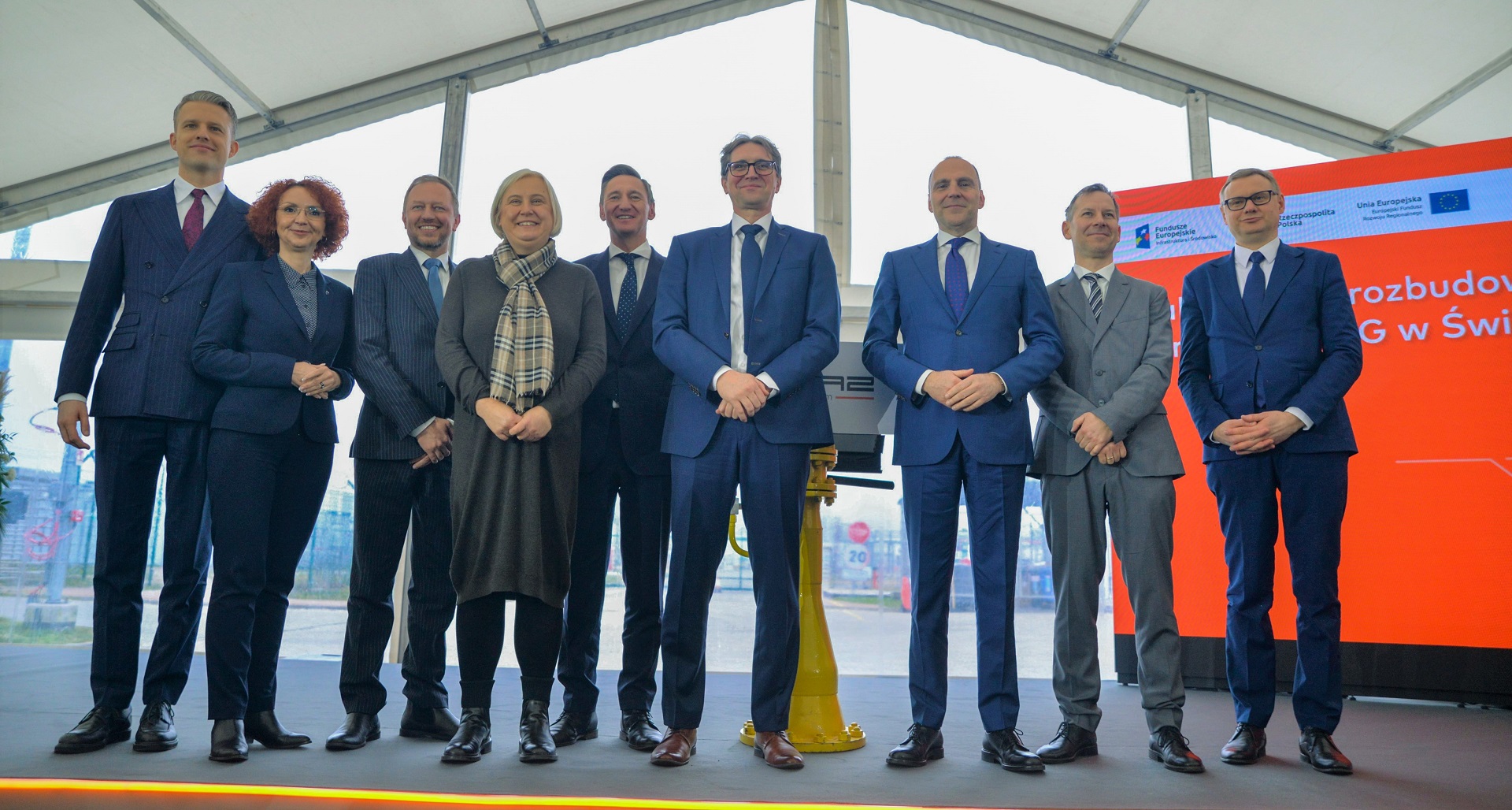 Rozbudowa Terminala LNG uroczystość